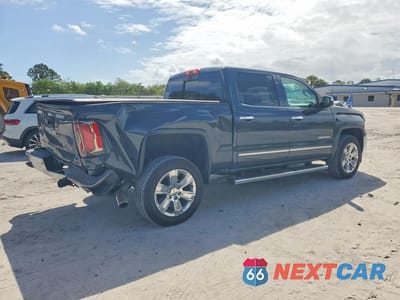 Trzecie zdjęcie samochodu z tyłu: 2018 GMC SIERRA C1500 SLT VIN:3GTP1NEC0JG324963 - miniatura