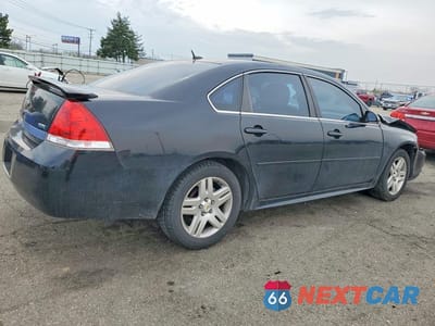 Trzecie zdjęcie samochodu z tyłu: 2011 CHEVROLET IMPALA LT VIN:2G1WG5EK3B1260860 - miniatura