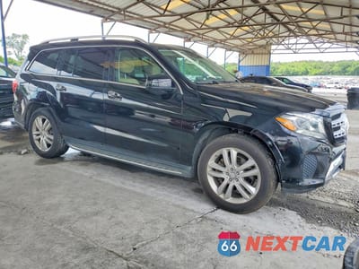 Czwarte zdjęcie samochodu z boku: 2017 MERCEDES-BENZ GLS 450 4MATIC VIN:4JGDF6EE6HA844214 - miniatura