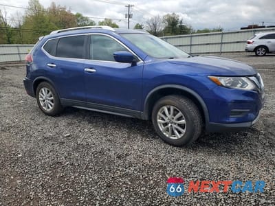 Czwarte zdjęcie samochodu z boku: 2019 NISSAN ROGUE SV VIN:KNMAT2MV0KP521243 - miniatura