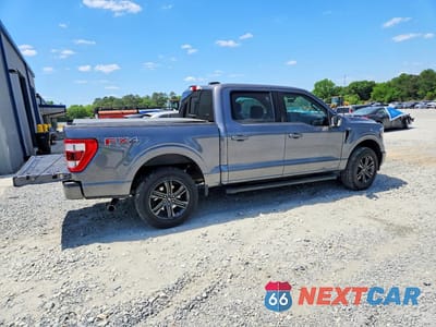 Trzecie zdjęcie samochodu z tyłu: 2021 FORD F150 SUPERCREW VIN:1FTFW1E88MFC22379 - miniatura