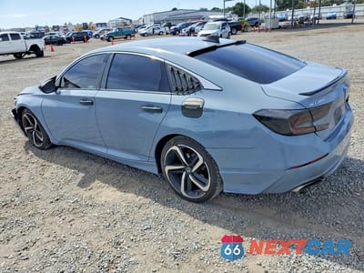 Drugie zdjęcie samochodu z przodu: 2021 HONDA ACCORD SPORT VIN:1HGCV1F33MA021433 - miniatura