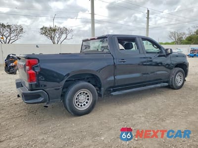 Trzecie zdjęcie samochodu z tyłu: 2023 CHEVROLET SILVERADO C1500 VIN:3GCPAAEK9PG224711 - miniatura