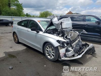 Czwarte zdjęcie samochodu z boku: 2017 FORD FUSION SE VIN:3FA6P0HD4HR390437 - miniatura