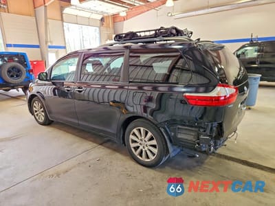 Drugie zdjęcie samochodu z przodu: 2017 TOYOTA SIENNA LIMITED PREMIUM 7-PASSENGER VIN:5TDYZ3DC8HS839756 - miniatura