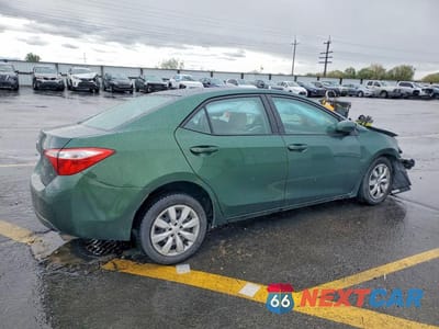 Trzecie zdjęcie samochodu z tyłu: 2016 TOYOTA COROLLA VIN:2T1BURHE9GC531490 - miniatura