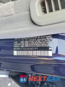 Zdjęcie 12 z 12 samochodu: 2003 MERCEDES-BENZ S 500 VIN:WDBNG75JX3A360191 - miniatura