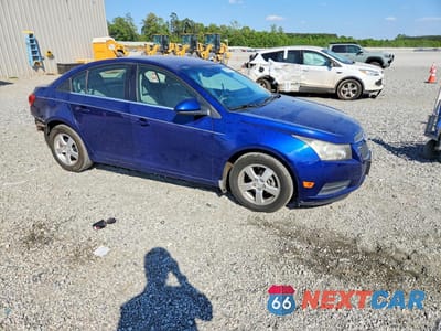 Czwarte zdjęcie samochodu z boku: 2012 CHEVROLET CRUZE LT VIN:1G1PF5SC1C7104308 - miniatura