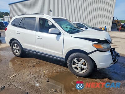 Czwarte zdjęcie samochodu z boku: 2007 HYUNDAI SANTA FE GLS VIN:5NMSG13D07H119928 - miniatura