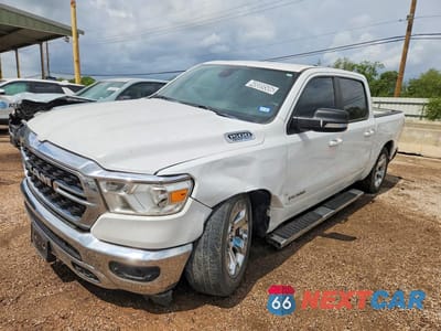 2022 RAM 1500 BIG HORN 1C6SRFFT1NN312882 - główne zdjęcie licytacji z USA - miniatura