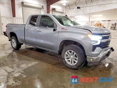 Czwarte zdjęcie samochodu z boku: 2025 CHEVROLET SILVERADO K1500 LT VIN:1GCRKDED4SZ108088 - miniatura