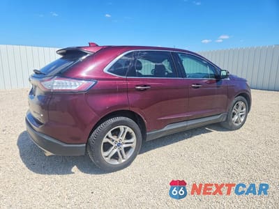 Trzecie zdjęcie samochodu z tyłu: 2017 FORD EDGE TITANIUM VIN:2FMPK4K97HBC60090 - miniatura