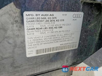 Zdjęcie 13 z 13 samochodu: 2018 AUDI Q5 PREMIUM VIN:WA1ANAFY8J2090443 - miniatura