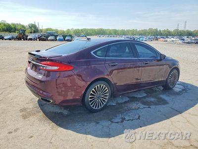 Trzecie zdjęcie samochodu z tyłu: 2017 FORD FUSION TITANIUM VIN:3FA6P0K90HR250292 - miniatura