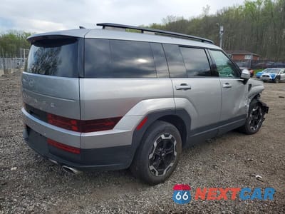 Trzecie zdjęcie samochodu z tyłu: 2025 HYUNDAI SANTA FE SEL VIN:5NMP24GL9SH135478 - miniatura