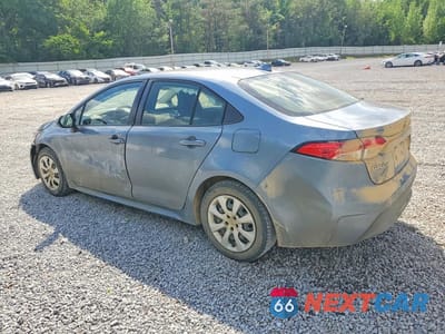Drugie zdjęcie samochodu z przodu: 2021 TOYOTA COROLLA LE VIN:JTDEPMAE1MJ163145 - miniatura