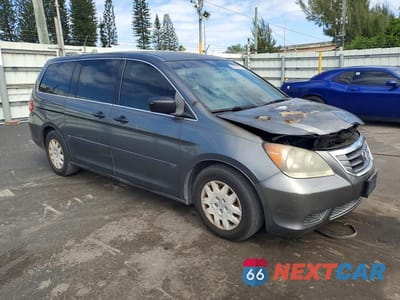 Czwarte zdjęcie samochodu z boku: 2010 HONDA ODYSSEY LX VIN:5FNRL3H29AB006968 - miniatura