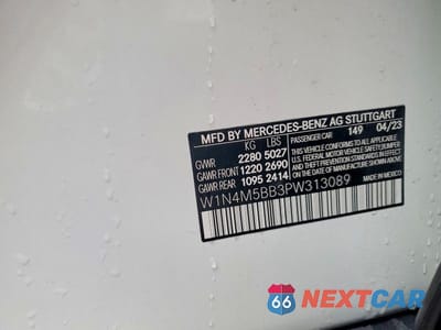 Zdjęcie 13 z 13 samochodu: 2023 MERCEDES-BENZ GLB AMG 35 4MATIC VIN:W1N4M5BB3PW313089 - miniatura