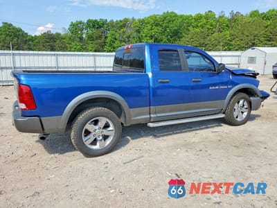 Trzecie zdjęcie samochodu z tyłu: 2011 DODGE RAM 1500 VIN:1D7RV1GTXBS613450 - miniatura