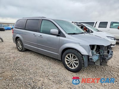 Czwarte zdjęcie samochodu z boku: 2014 DODGE GRAND CARAVAN SXT VIN:2C4RDGCGXER296784 - miniatura