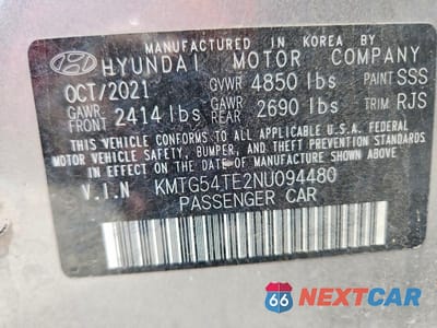Zdjęcie 12 z 12 samochodu: 2022 GENESIS G70 3.3T STANDARD VIN:KMTG54TE2NU094480 - miniatura