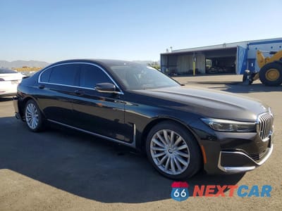 Czwarte zdjęcie samochodu z boku: 2020 BMW 740 I VIN:WBA7T2C09LCD20028 - miniatura