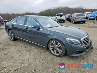 Czwarte zdjęcie samochodu z boku: 2017 MERCEDES-BENZ S 550 4MATIC VIN:WDDUG8FB4HA331647 - miniatura