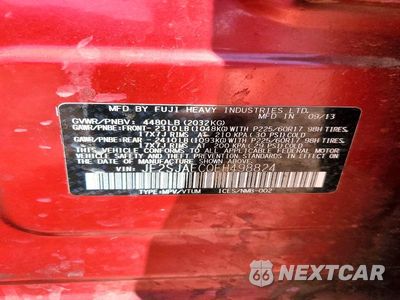 Zdjęcie 13 z 13 samochodu: 2014 SUBARU FORESTER 2.5I PREMIUM VIN:JF2SJAEC0EH498824 - miniatura