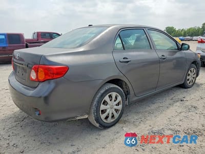 Trzecie zdjęcie samochodu z tyłu: 2009 TOYOTA COROLLA BASE VIN:JTDBL40E69J017749 - miniatura