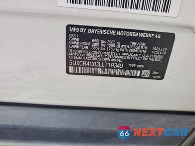 Zdjęcie 13 z 13 samochodu: 2020 BMW X5 SDRIVE 40I VIN:5UXCR4C03LLT19349 - miniatura