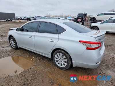 Drugie zdjęcie samochodu z przodu: 2013 NISSAN SENTRA S VIN:3N1AB7AP8DL563473 - miniatura