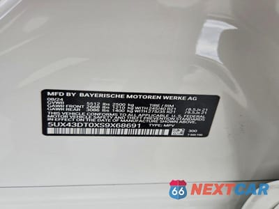 Zdjęcie 14 z 14 samochodu: 2025 BMW X4 M40I VIN:5UX43DT0XS9X68691 - miniatura