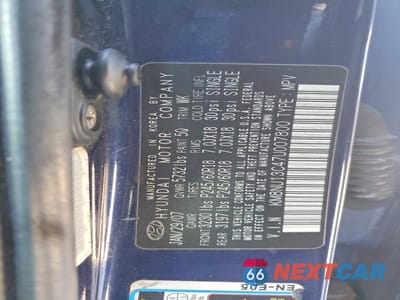 Zdjęcie 13 z 13 samochodu: 2007 HYUNDAI VERACRUZ GLS VIN:KM8NU13C47U007800 - miniatura