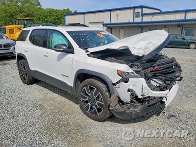 Czwarte zdjęcie samochodu z boku: 2021 GMC ACADIA SLE VIN:1GKKNKLS1MZ215718 - miniatura