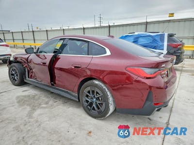 Drugie zdjęcie samochodu z przodu: 2024 BMW I4 EDRIVE 40 VIN:WBY73AW08RFS33572 - miniatura