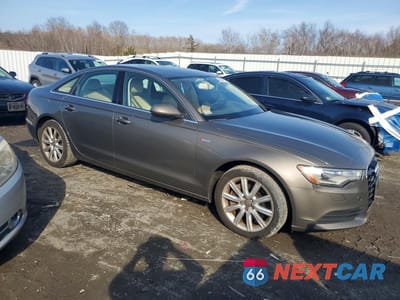 Czwarte zdjęcie samochodu z boku: 2013 AUDI A6 PREMIUM PLUS VIN:WAUGGAFC9DN030735 - miniatura