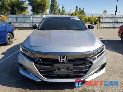 Piąte zdjęcie samochodu w środku: 2022 HONDA ACCORD SPORT VIN:1HGCV1F36NA104033 - miniatura