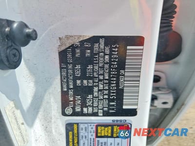 Zdjęcie 12 z 12 samochodu: 2015 KIA OPTIMA EX VIN:5XXGN4A78FG429445 - miniatura
