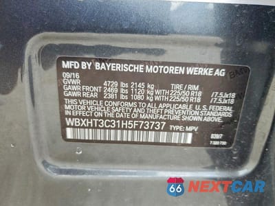 Zdjęcie 13 z 13 samochodu: 2017 BMW X1 XDRIVE28I VIN:WBXHT3C31H5F73737 - miniatura