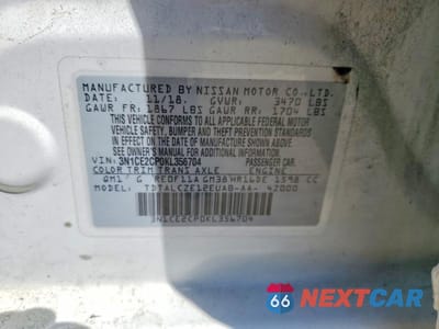Zdjęcie 13 z 13 samochodu: 2019 NISSAN VERSA NOTE S VIN:3N1CE2CP0KL356704 - miniatura