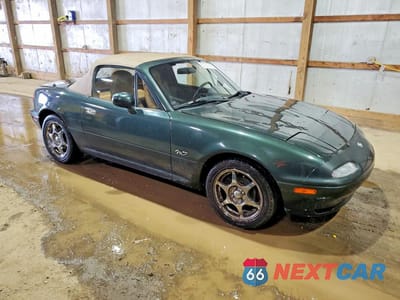 Czwarte zdjęcie samochodu z boku: 1997 MAZDA MX-5 MIATA VIN:JM1NA3531V0728649 - miniatura