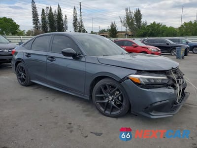 Czwarte zdjęcie samochodu z boku: 2024 HONDA CIVIC SPORT VIN:2HGFE2F50RH513706 - miniatura