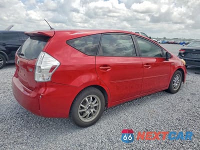 Trzecie zdjęcie samochodu z tyłu: 2013 TOYOTA PRIUS V TWO VIN:JTDZN3EU8D3199258 - miniatura