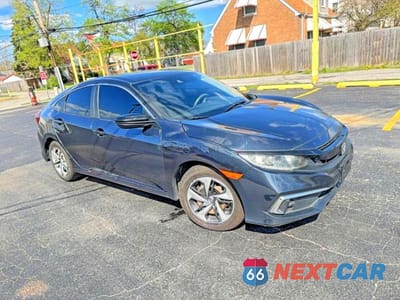 2021 HONDA CIVIC LX 2HGFC2F64MH524053 - główne zdjęcie licytacji z USA - miniatura