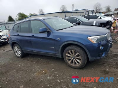 Czwarte zdjęcie samochodu z boku: 2015 BMW X3 XDRIVE28I VIN:5UXWX9C58F0D52884 - miniatura