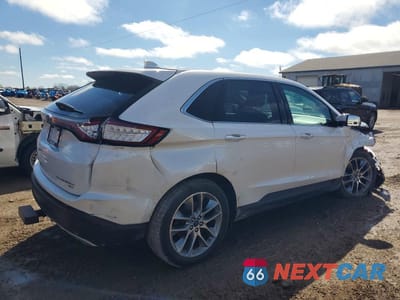 Trzecie zdjęcie samochodu z tyłu: 2015 FORD EDGE TITANIUM VIN:2FMTK4K86FBC03270 - miniatura