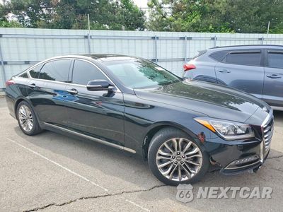 Czwarte zdjęcie samochodu z boku: 2017 GENESIS G80 3.8 VIN:KMHGN4JE5HU192467 - miniatura