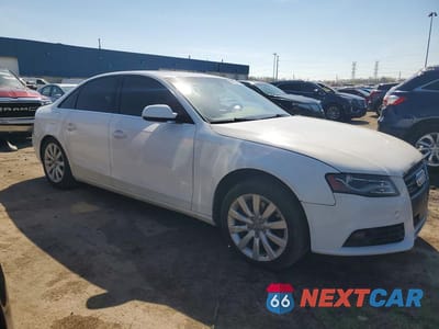 Czwarte zdjęcie samochodu z boku: 2011 AUDI A4 PREMIUM PLUS VIN:WAUFFAFL2BN044259 - miniatura