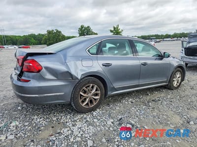 Trzecie zdjęcie samochodu z tyłu: 2017 VOLKSWAGEN PASSAT S VIN:1VWAT7A36HC012724 - miniatura