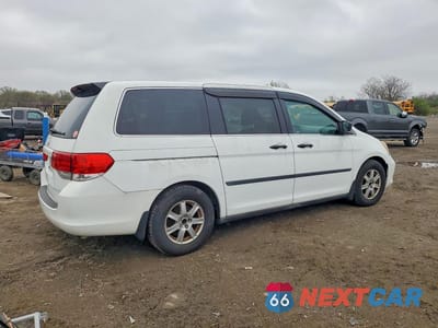 Trzecie zdjęcie samochodu z tyłu: 2010 HONDA ODYSSEY LX VIN:5FNRL3H26AB010041 - miniatura